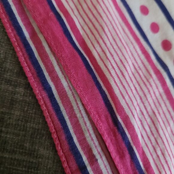 Vintage 60s Handstitched Sheer Bandana Hankerchief - Picture 7 of 7